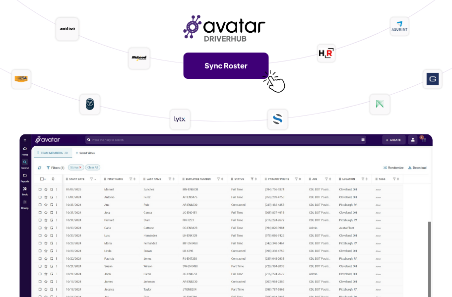 DriverHub Roster Sync 2