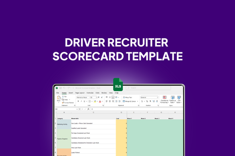 Driver Recruiter Scorecard Template