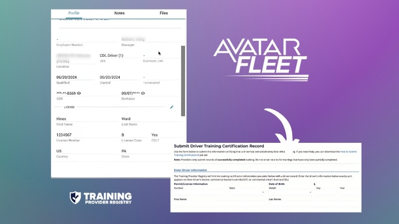 AvatarFleet ELDT TPR Integration