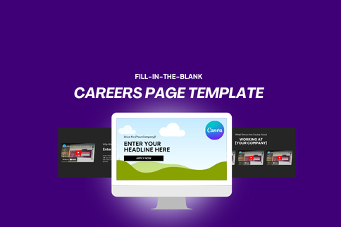 Fill-in-the-Blank Careers Page Template